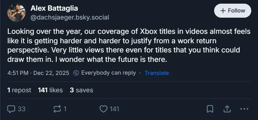 Xbox惨遭边缘化？数毛社实测：Xbox视频流量暴跌